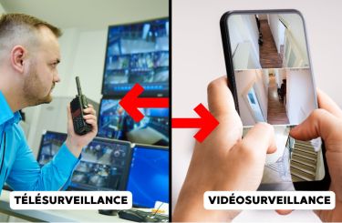 Télésurveillance et la vidéosurveillance : les différences