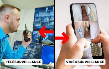 Télésurveillance et la vidéosurveillance : les différences