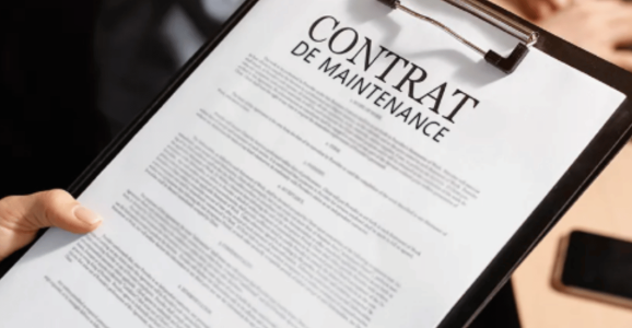 À quoi sert un contrat de maintenance ?