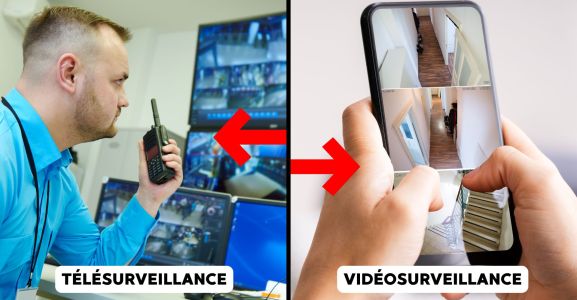 Télésurveillance et la vidéosurveillance : la différence