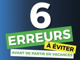 🏖️ Les 6 erreurs de sécurité à éviter avant de partir en vacances 

Vous pensez avoir tout prévu avant de partir ?

Certaines habitudes peuvent pourtant...